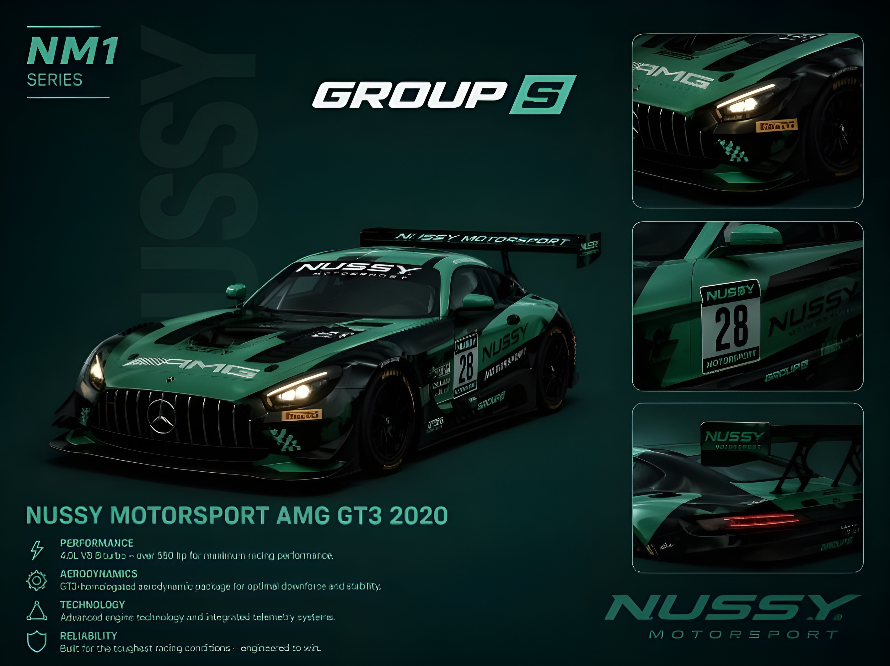Nussy Motorsport AMG GT3 — Group S